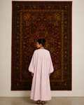 Abaya met lange strepen