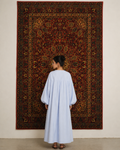 Abaya met lange strepen