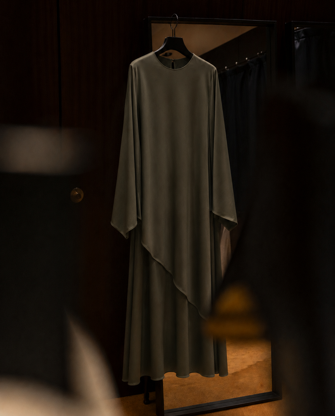 Olive Veil Set